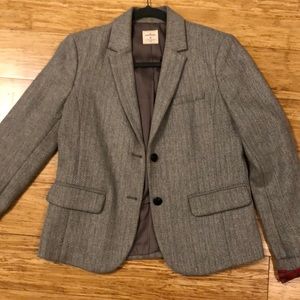 Houndstooth blazer